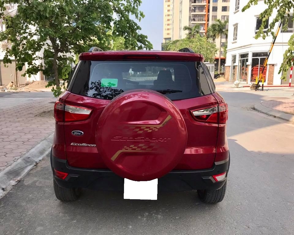 Cần bán gấp Ford EcoSport 2016 số sàn màu đỏ chính chủ