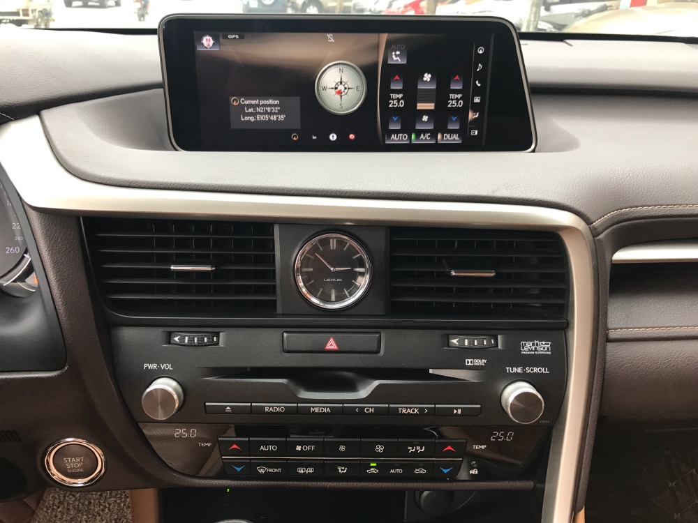 Rx350 2016 màu đen