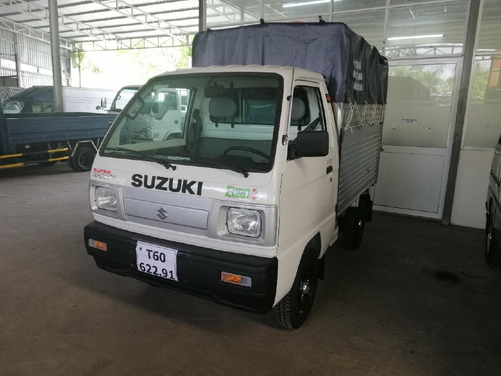 Bán trả góp xe suzuki carry truck thùng mui bạt 600kg