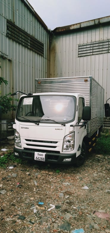 xe tải đô thành 3t5 thùng kín iz65