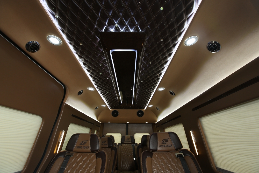 Solati Limousine 10 ghế phiên bản xe chạy dịch vụ cho nhà xe - xe mới 100%