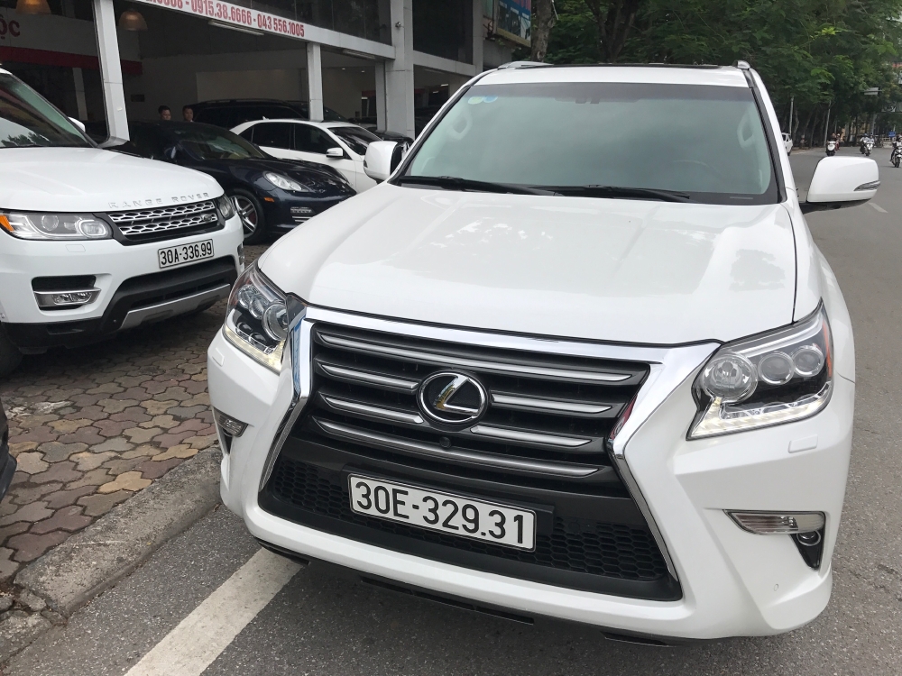 Gx460 2016 màu trắng