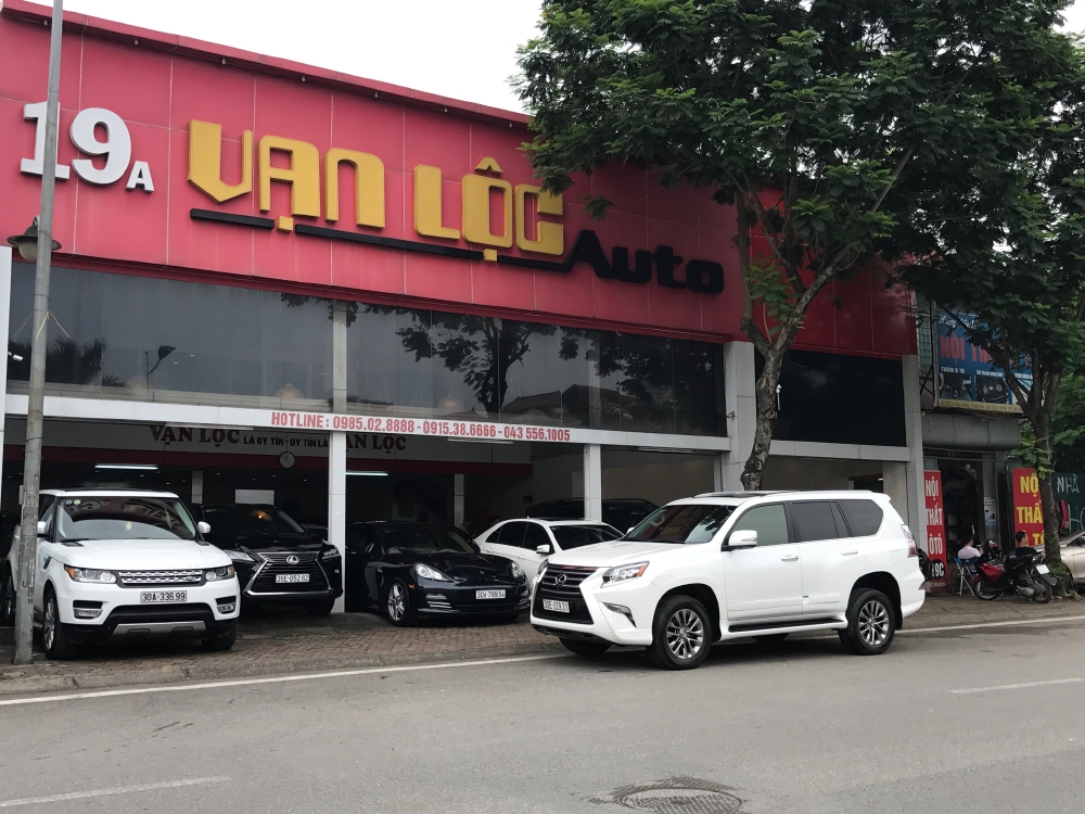 Gx460 2016 màu trắng