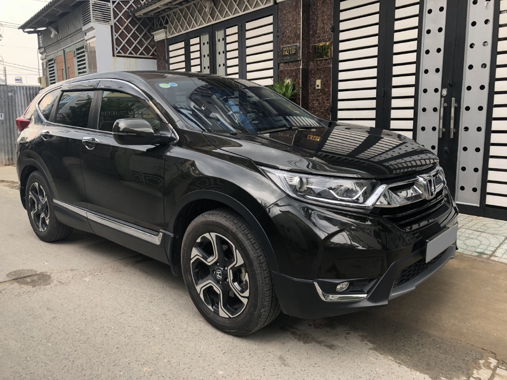 Cần bán xe Honda CRV 2019 nhập Thái Lan, số tự động màu xám 7 chỗ