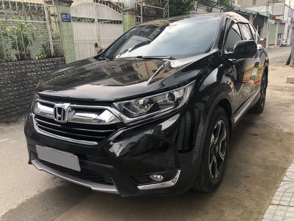 Cần bán xe Honda CRV 2019 nhập Thái Lan, số tự động màu xám 7 chỗ