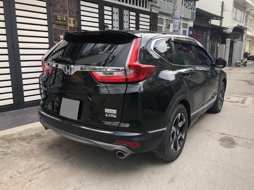 Cần bán xe Honda CRV 2019 nhập Thái Lan, số tự động màu xám 7 chỗ