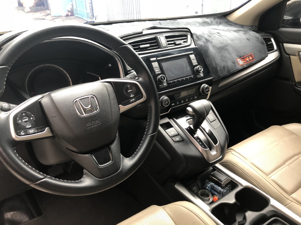 Cần bán xe Honda CRV 2019 nhập Thái Lan, số tự động màu xám 7 chỗ