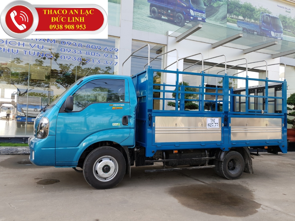Xe tải K250 đời 2019 động cơ Hyundai Hàn Quốc tải trọng 2,49 tấn.