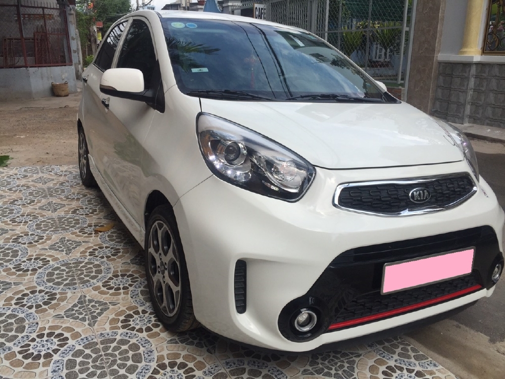 Cần bán xe Kia Morning Si 1.25MT 2016 đk 2017 màu trắng biển tp