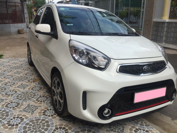 Cần bán xe Kia Morning Si 1.25MT 2016 đk 2017 màu trắng biển tp