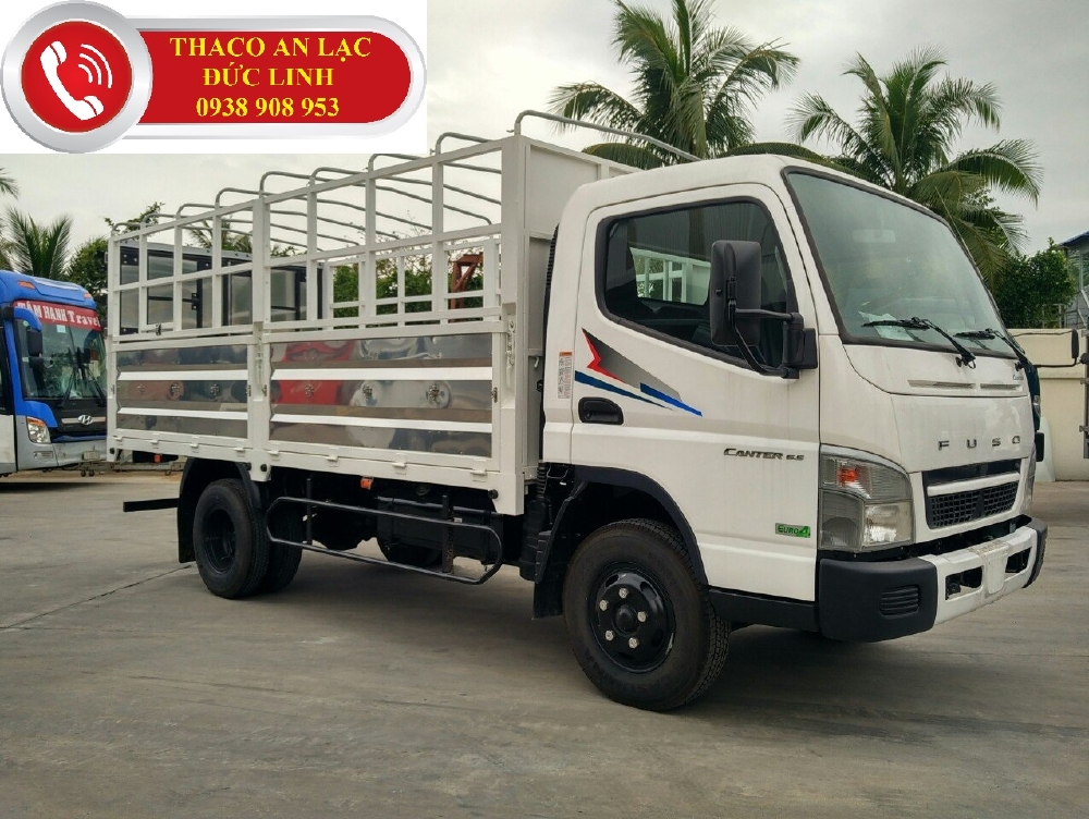 Xe tải Fuso Canter4.99 đời 2019 tải trọng 2,1 tấn đi vào thành phố. Xe Nhật chất lượng Nhật
