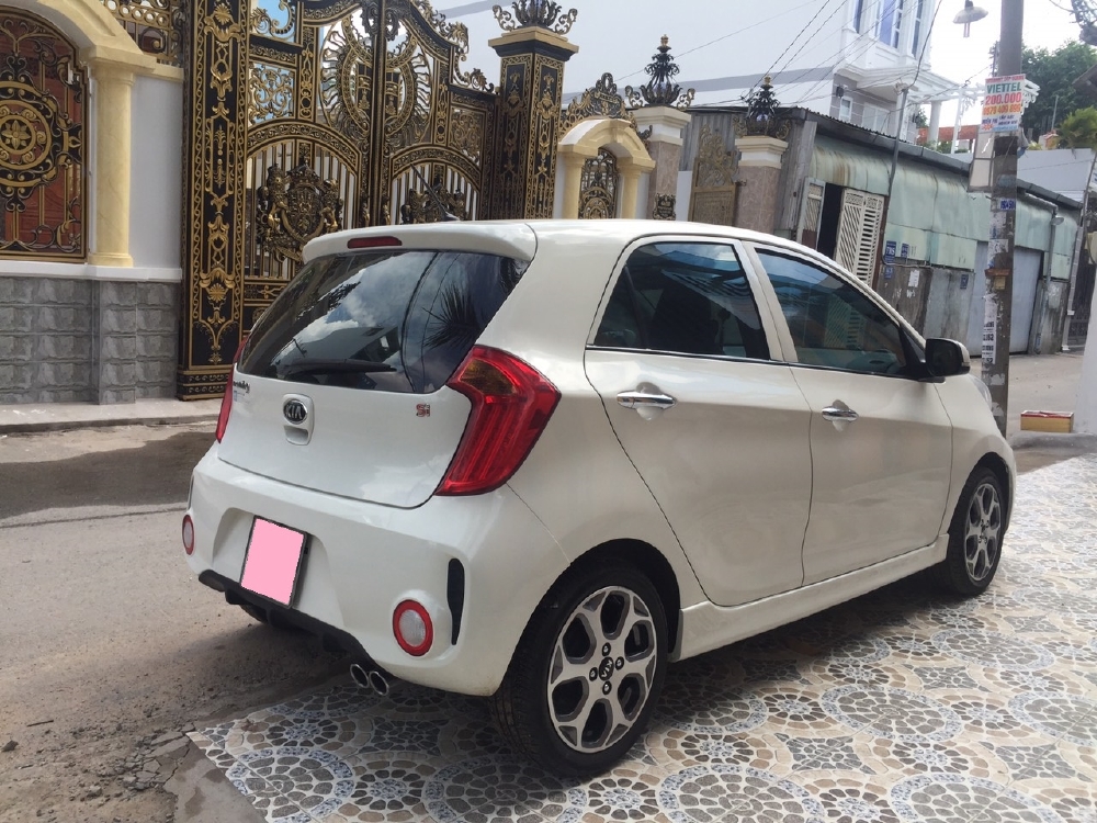 Cần bán xe Kia Morning Si 1.25MT 2016 đk 2017 màu trắng biển tp