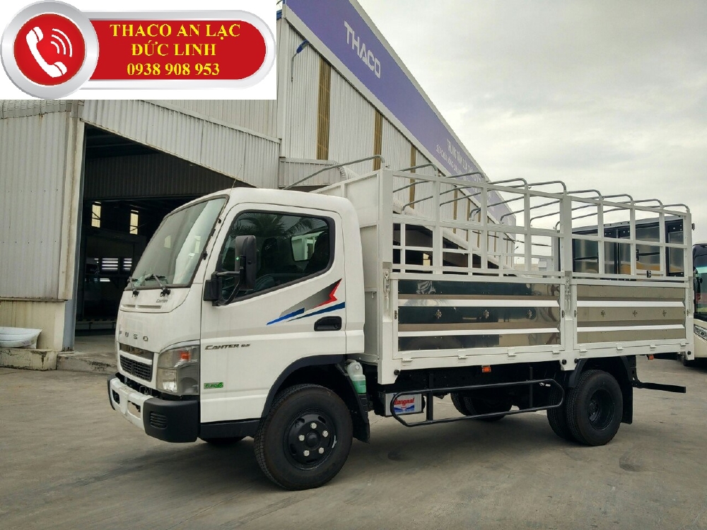 Xe tải Fuso Canter4.99 đời 2019 tải trọng 2,1 tấn đi vào thành phố. Xe Nhật chất lượng Nhật