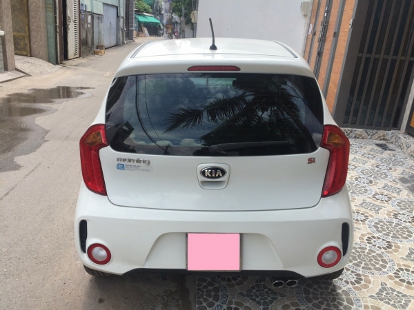 Cần bán xe Kia Morning Si 1.25MT 2016 đk 2017 màu trắng biển tp