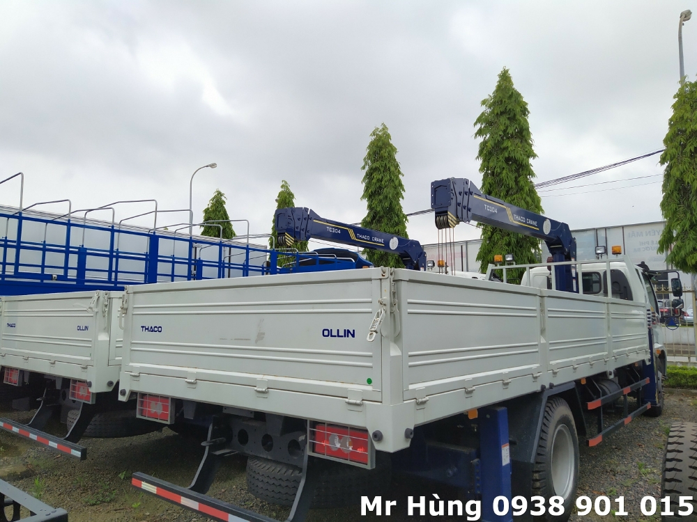 Bán xe tải có cần cẩu Thaco Ollin 900B – TC304
