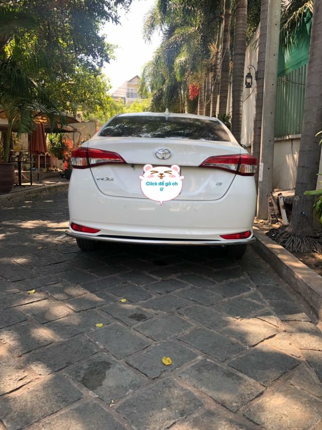 Cần bán Vios G 2018, số tự động, màu trắng, gia đình sử dụng còn mới tinh