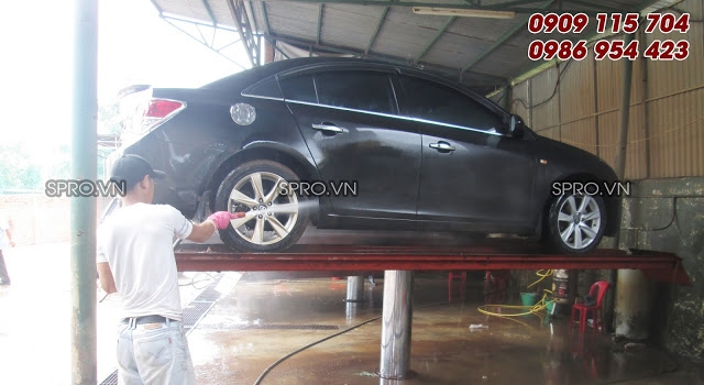 Đại lý cung cấp cầu nâng 1 trụ tại Đà Nẵng