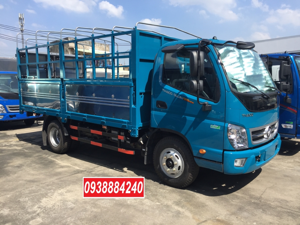 Bán trả góp xe tải Thaco Ollin500 Euro 4 đời 2019 tải 5 tấn Long An Tiền Giang Bến Tre trả trước 20%