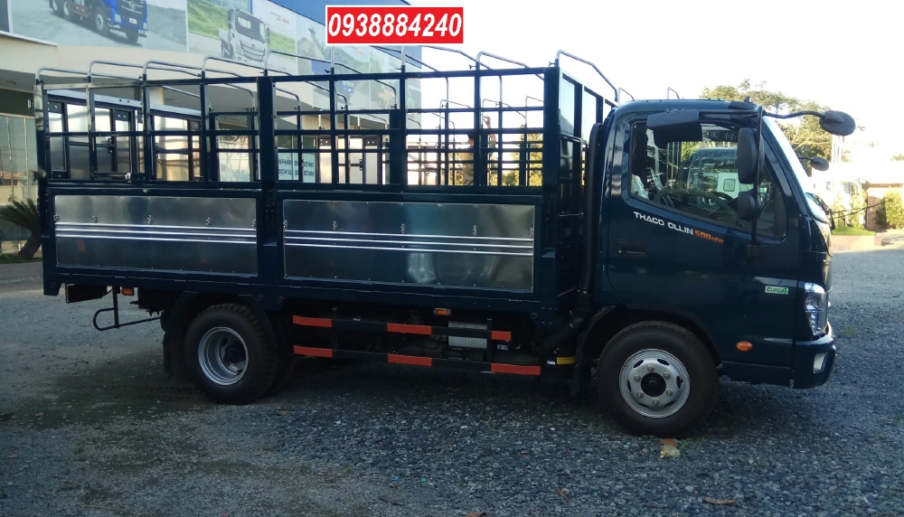 Bán trả góp xe tải Thaco Ollin500 Euro 4 đời 2019 tải 5 tấn Long An Tiền Giang Bến Tre trả trước 20%