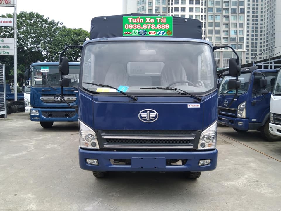 Bán xe tải Faw 7.3 tấn (xe tải faw 7 tấn 3) động cơ hyundai,thùng dài 6m25,giá siêu rẻ