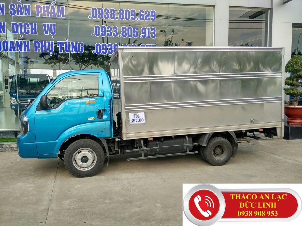 Bán xe tải K250 tải trọng 2,49 tấn động cơ Huyndai đời 2019. Xe có sẵn giao ngay