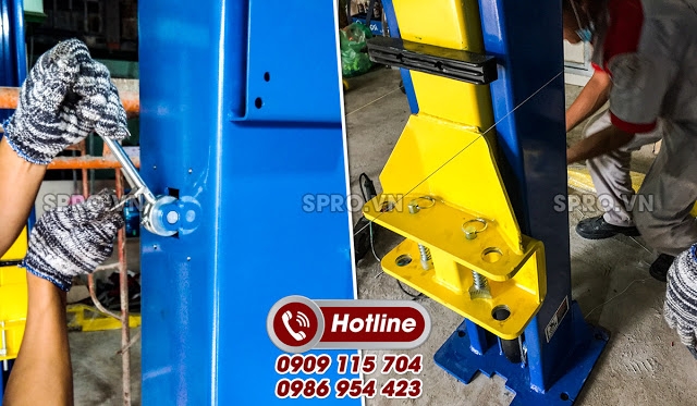 Bán cầu nâng ô tô 2 trụ NK4000l chính hãng