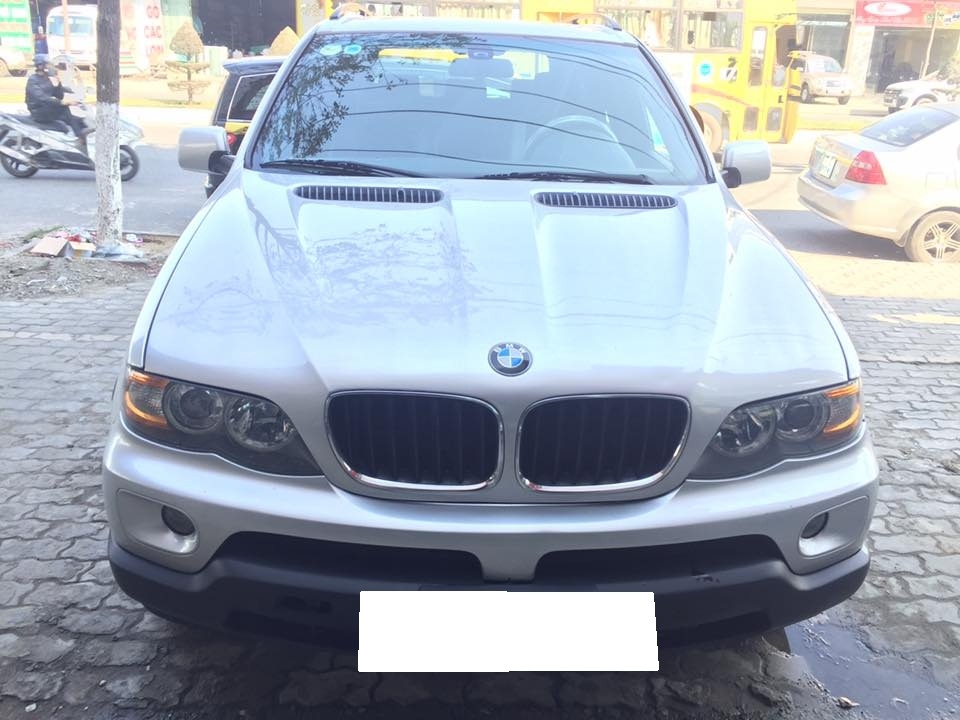 Cần tiền bán siêu phẩm BMW X5, sx2004 đk 2007, màu bạc, số tự động