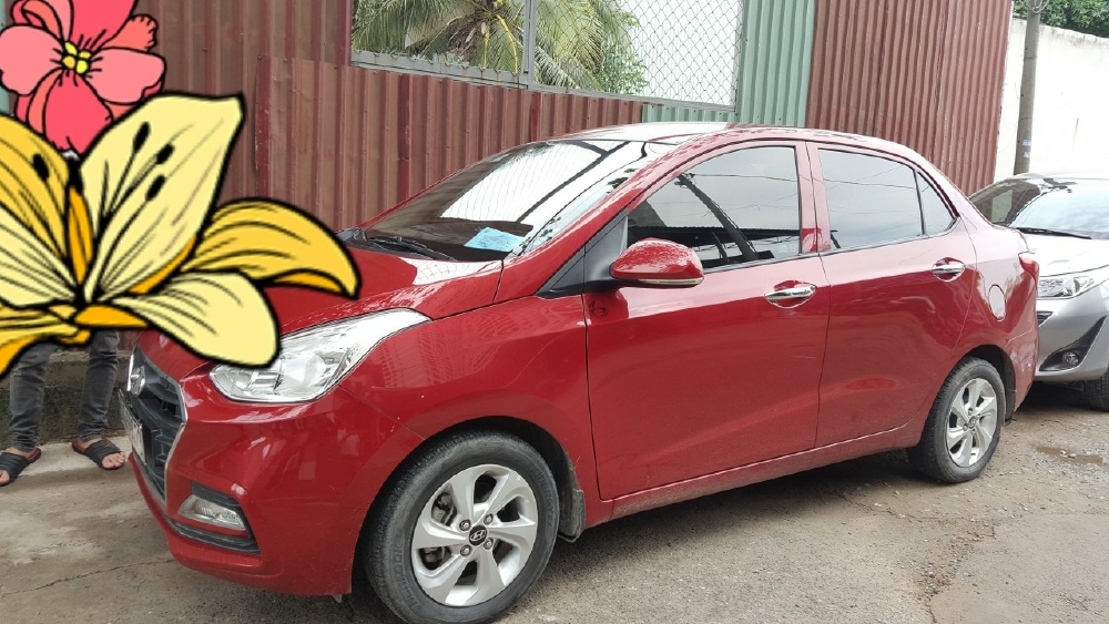 Hyundai Grand i10 1.2AT 2018 màu đỏ bs SG xe đẹp