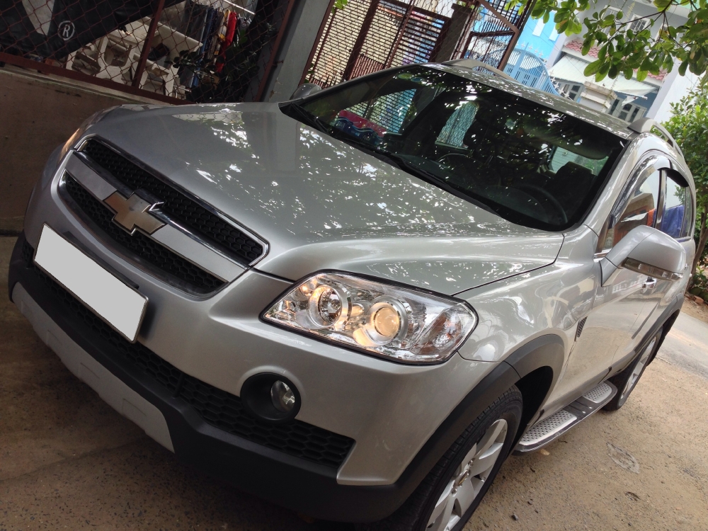 Bán nhanh Captiva 2008 Ltz màu bạc xe zin từ đầu