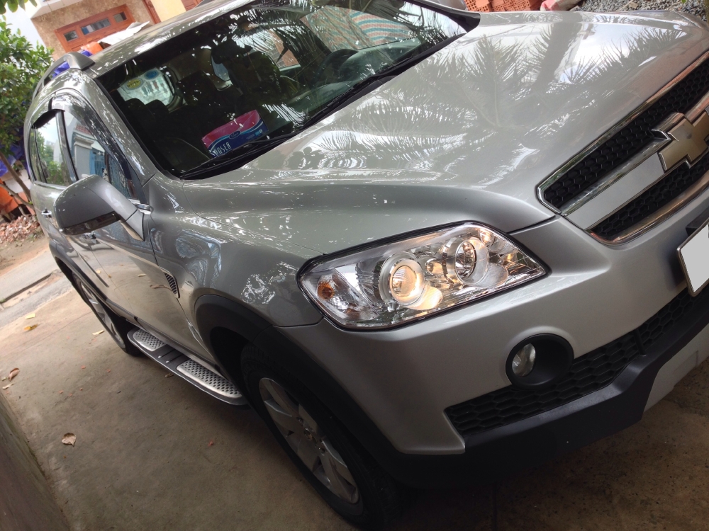 Bán nhanh Captiva 2008 Ltz màu bạc xe zin từ đầu