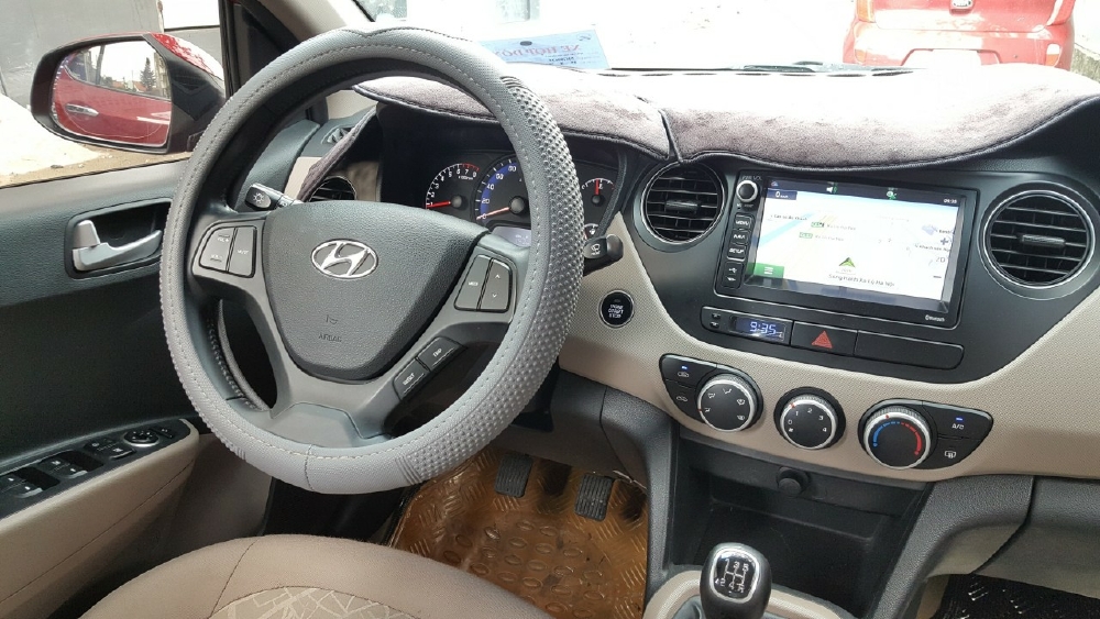 Hyundai Grand i10 1.2AT 2018 màu đỏ bs SG xe đẹp