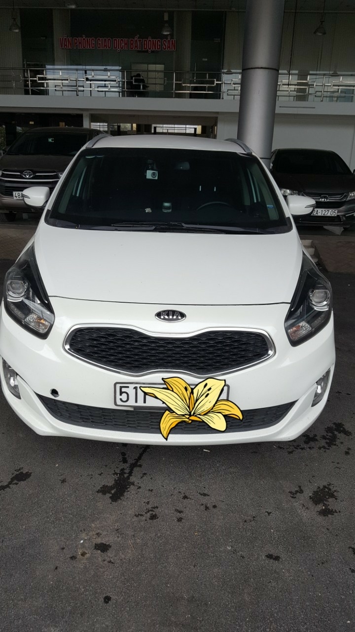 Kia Rondo DẦU 1.7AT 2016 MÀU TRẮNG BS SG XE ĐẸP