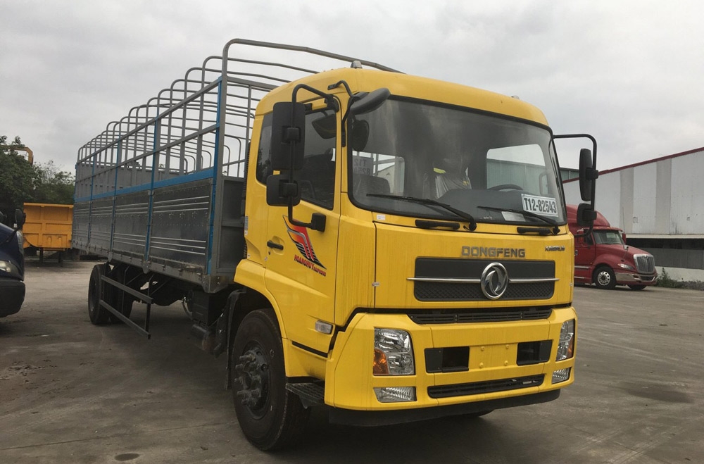 Giá xe tải Dongfeng B180 9.35 tấn thùng dài 7.5m, xe tải 9 tấn Euro V
