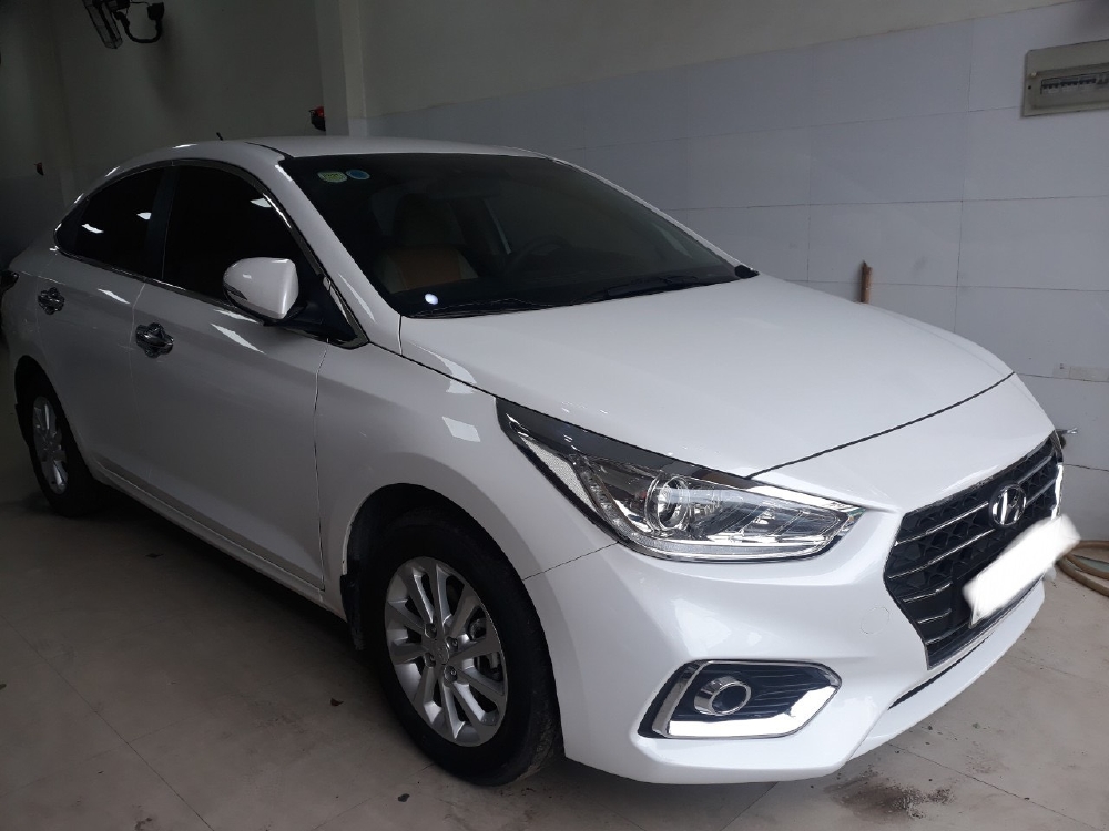 Bán Accent 1.4AT bản tiêu chuẩn 2018, màu trắng, đúng chất, giá TL