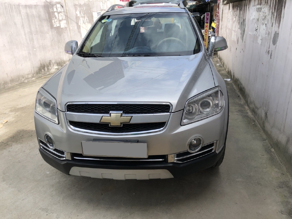 Mình bán Captiva 2009 số sàn máy dầu màu Bạc chính chủ
