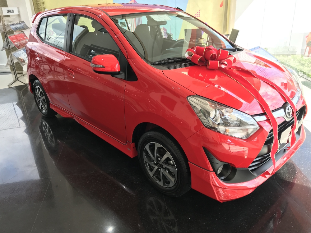 Giá Toyota Wigo 1.2G AT  Số Tự Động Khuyến Mãi, Xe Có Sẳn, Đủ Màu, Hỗ Trợ Trả Góp, Giao Ngay