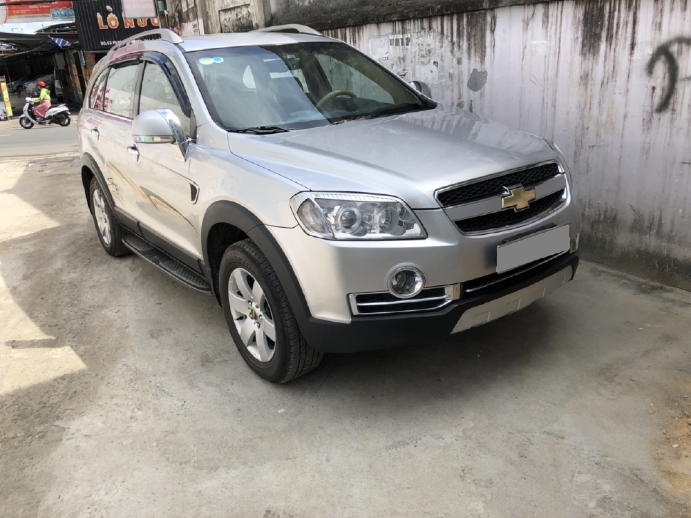 Mình bán Captiva 2009 số sàn máy dầu màu Bạc chính chủ
