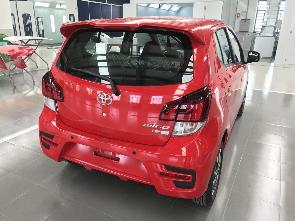 Giá Toyota Wigo 1.2G AT  Số Tự Động Lăn Bánh Tốt, Khuyến Mãi , Xe Có Sẳn, Đủ Màu, Giao Ngay