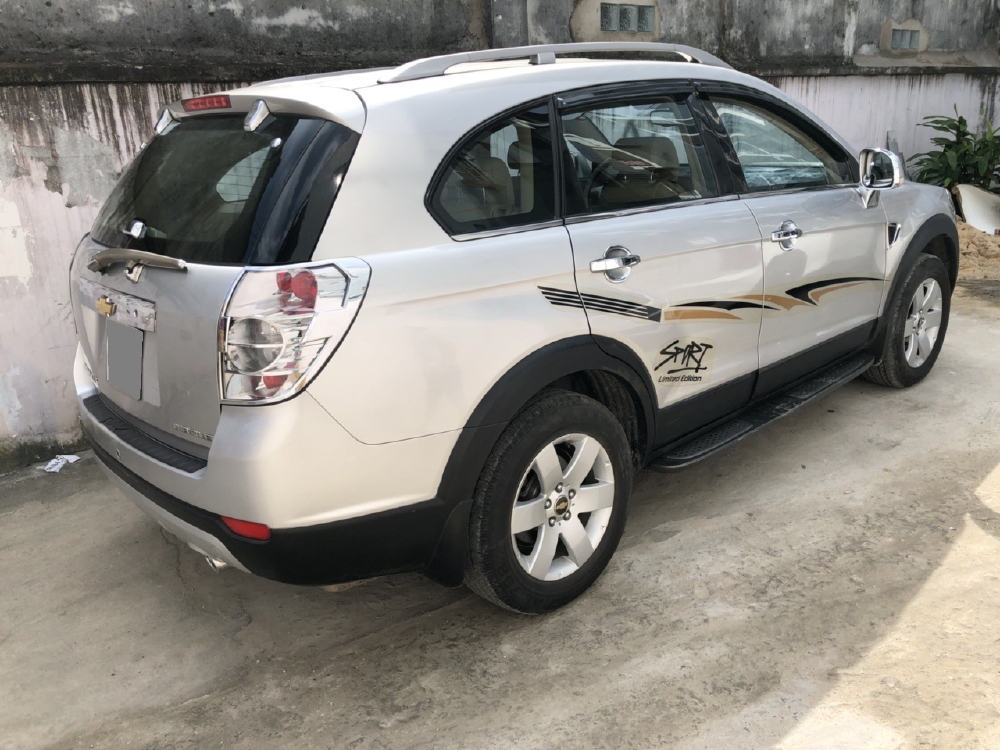 Mình bán Captiva 2009 số sàn máy dầu màu Bạc chính chủ