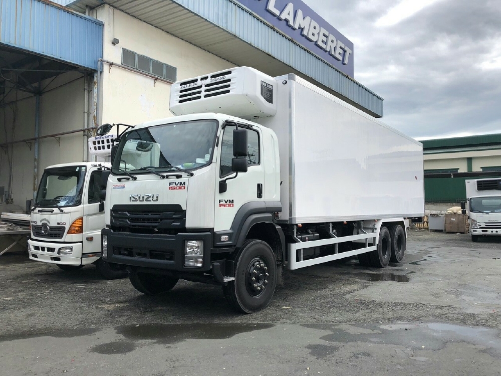 Xe tải thùng Đông Lạnh LAMBARET ISUZU FVM 2019 tải 15 tấn - Trả Góp
