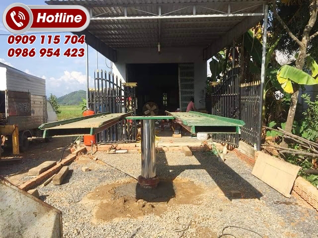 Cần bán gấp cầu nâng 1 trụ rửa xe ô tô việt nam