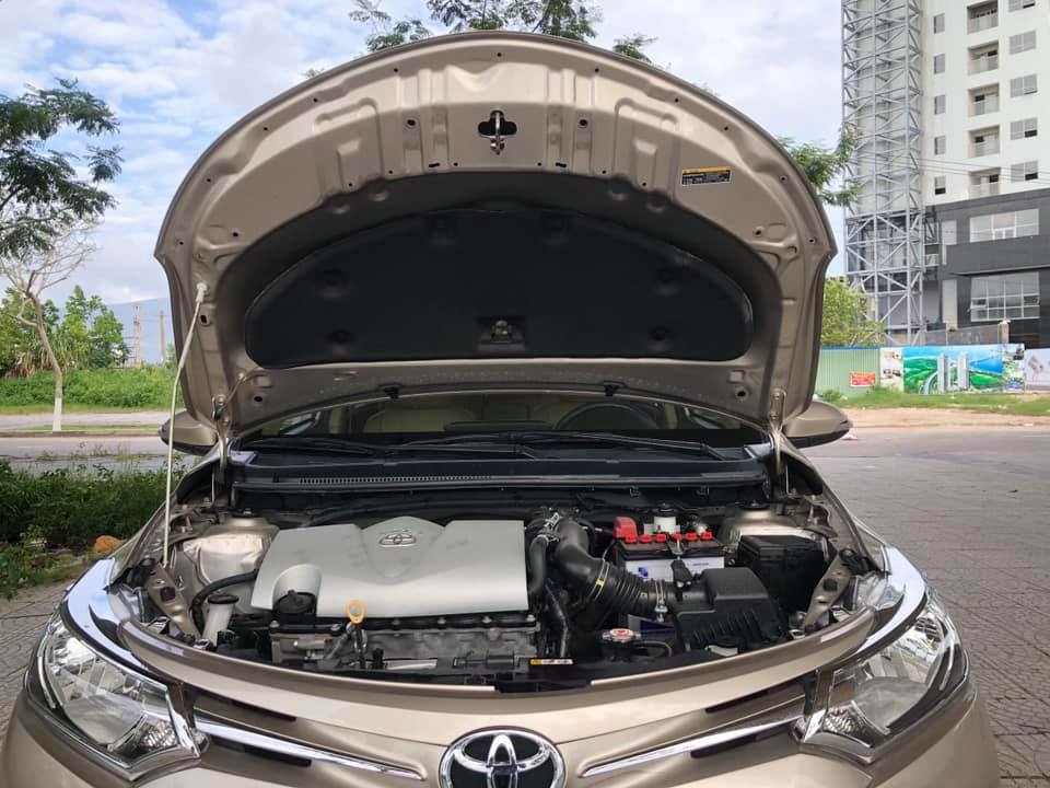 Cần bán cọp Vios số sàn, 2017. màu vàng cát