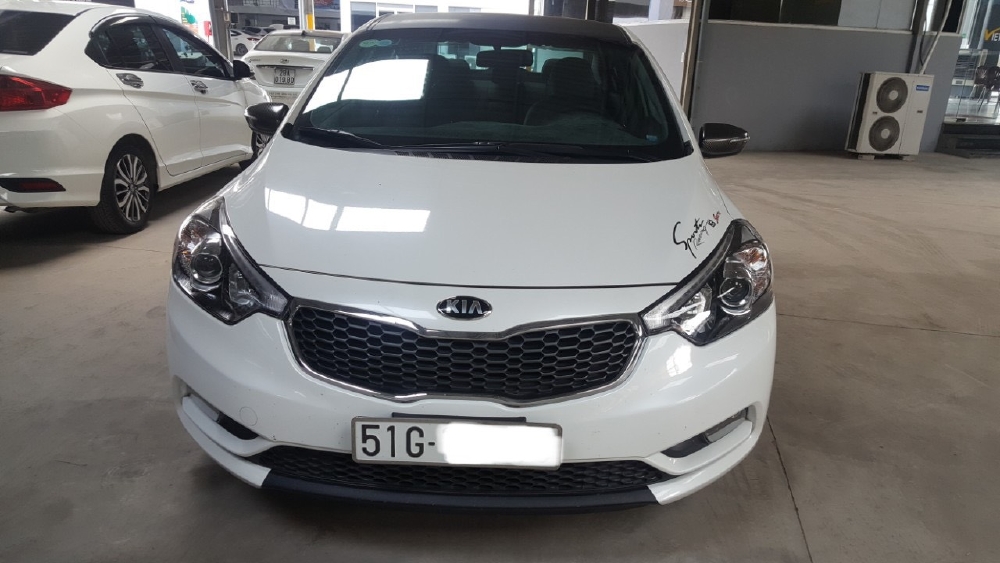 Bán K3 1.6MT 2015, màu trắng, đúng chất, biển TP, giá TL, hổ trợ góp
