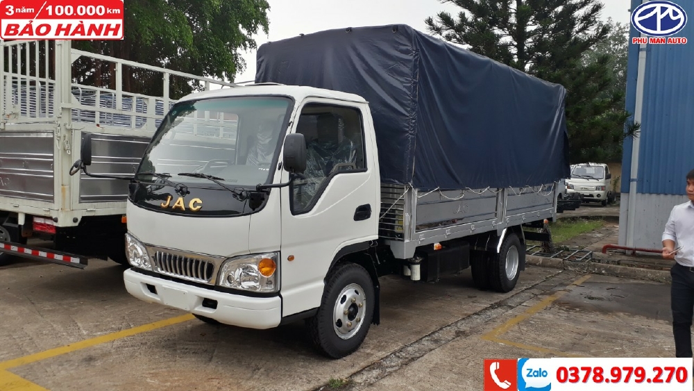 Xe tải JAC L250 2tấn4 - Thùng lửng dài 4m2
