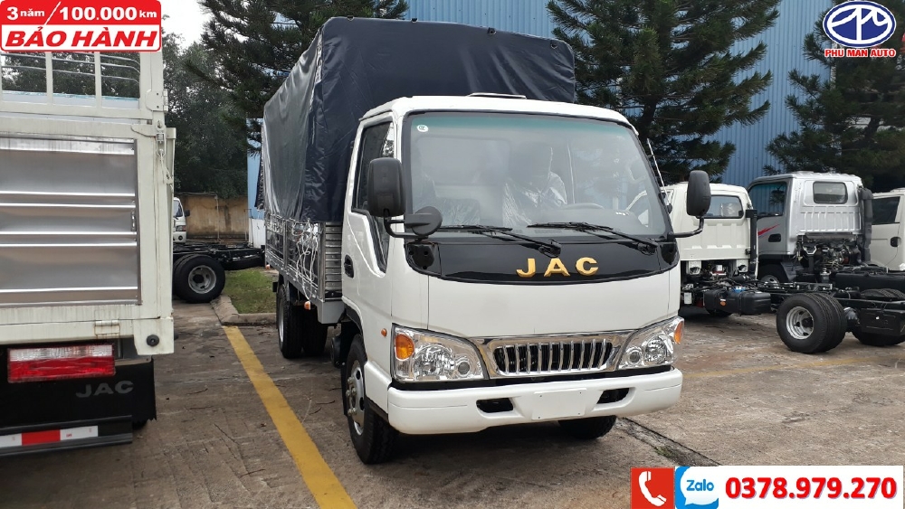 Xe tải JAC L250 2tấn4 - Thùng lửng dài 4m2
