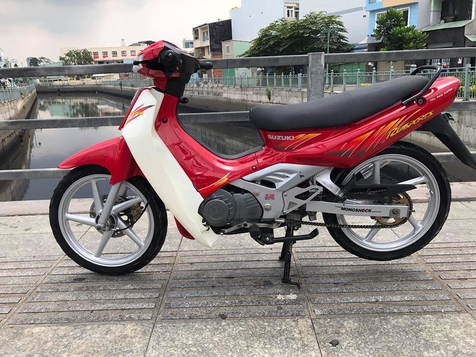 Bán xe Suzuki/sport Xipo 120 màu đỏ đời 2001. Xe mới đẹp