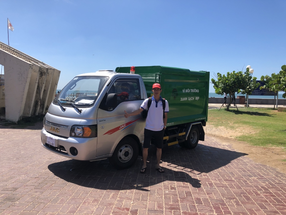 Xe chuyên dùng thu gom rác thải JAC 3.5 Khối 2019