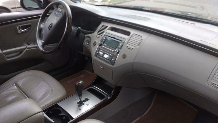 Bán Hyundai Azera 2008 tự động 2.7 fulloption màu đen