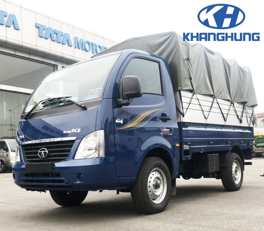 XE TẢI MUI BẠT 1,2tấn MÁY DẦU - Tata