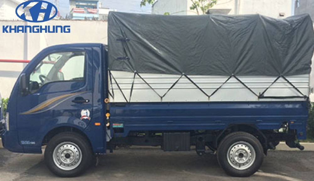 XE TẢI MUI BẠT 1,2tấn MÁY DẦU - Tata